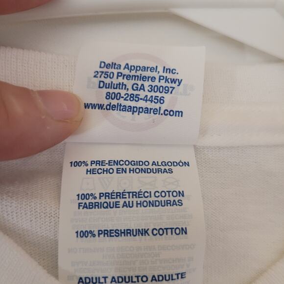 New Orleans Cartoon Graphic Tee Born to be Wild White Size Small Short Sleeve - Picture 5 of 7